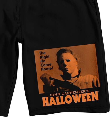 شورت بيجامة النوم الأسود للرجال من John Carpenter's The Night He Came Home in Saudi Arabia