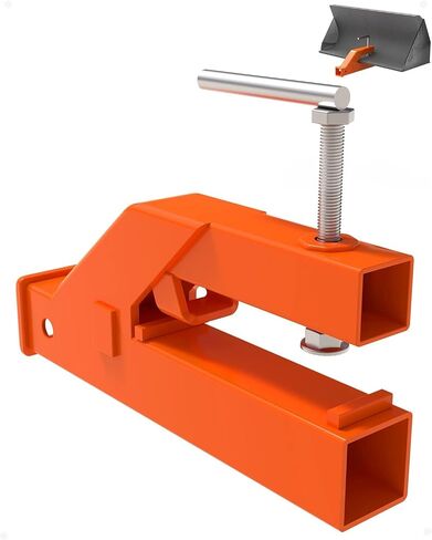 Clamp On Trailer Hitch, 2" Ball Tractor Mount Receiver, Tractor Bucket Trailer Hitch Compatible with Deere Bobcat Tractor Bucket in Saudi Arabia