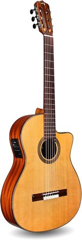 كوردوبا فيوجن 12 مابل كروس كوتاواي جيتار كهربائي صوتي من النايلون، سلسلة فيوجن in Kuwait