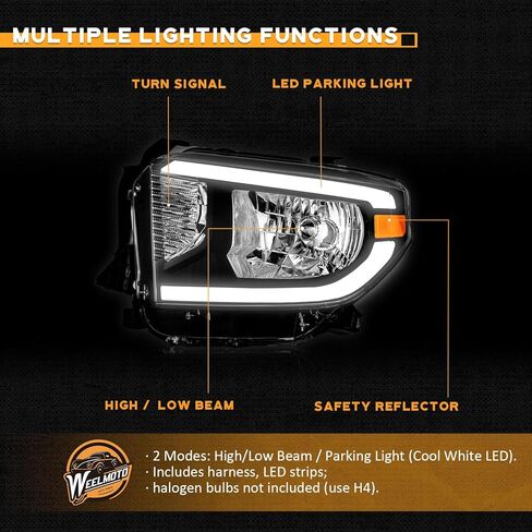 Headlight Assembly for 2006 2007 2008 Dodge Ram 1500/2500/3500; 2009 Ram 2500/3500 Old Body Style Only Headlamp Replacement Chrome Housing in Kuwait