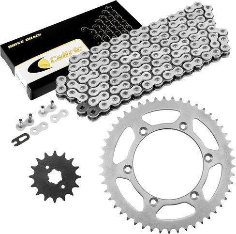 Caltric Drive Chain and Sprockets Kit Compatible with Yamaha TTR230 TT-R230 2005 2006 2007 2008-2016 in Saudi Arabia