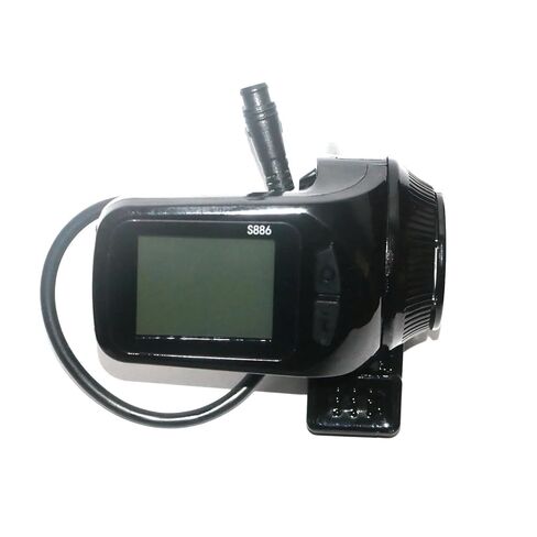 Speedometer Odometer Motorbike Display Meter Panel Thumb Throttle Scooter 5pin 6pin Sm Digital Speedometer Digital Odometer for S886 24V 36V 48V 52V 60V in Kuwait