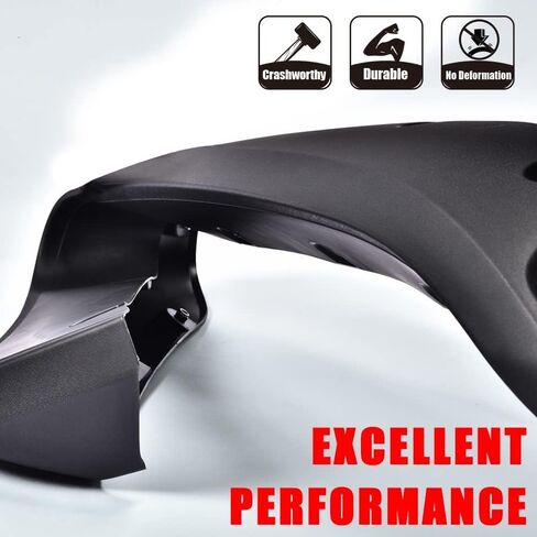 PIT66 Fender Flares Front Left+ Right 2pcs Compatible with Volkswagen Tiguan 2012-2017,Textured Black Wheel Cover Protector 5N0854732B9B9, VW1291106 in Saudi Arabia