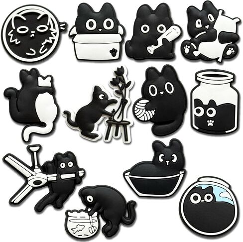 Autism Cat Dog Koala Kangaroo Fire Fighting Flowers Vintage Aesthetic Math Shoe Charms Fit for Croc Clog Sandals Decoration in Kuwait
