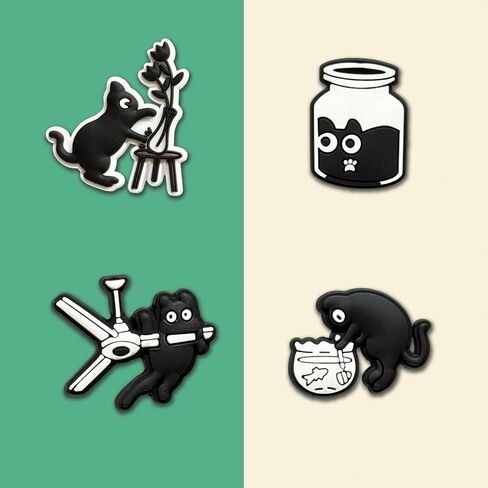 Autism Cat Dog Koala Kangaroo Fire Fighting Flowers Vintage Aesthetic Math Shoe Charms Fit for Croc Clog Sandals Decoration in Kuwait