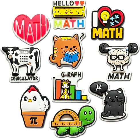 Autism Cat Dog Koala Kangaroo Fire Fighting Flowers Vintage Aesthetic Math Shoe Charms Fit for Croc Clog Sandals Decoration in Kuwait