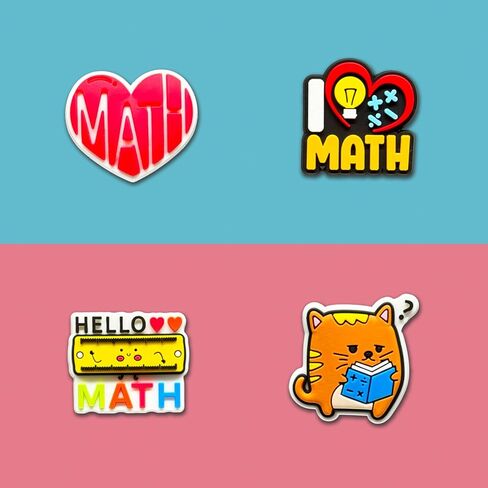 Autism Cat Dog Koala Kangaroo Fire Fighting Flowers Vintage Aesthetic Math Shoe Charms Fit for Croc Clog Sandals Decoration in Kuwait