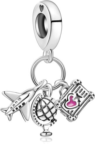 925 Sterling Silver Mouse Elephant, Alien Puppy, Hero Pendant Charm Combination For Women Bracelet Necklace, Birthday Gifts For Friends And Family, Diy Bracelet Charm Jewelry in Kuwait