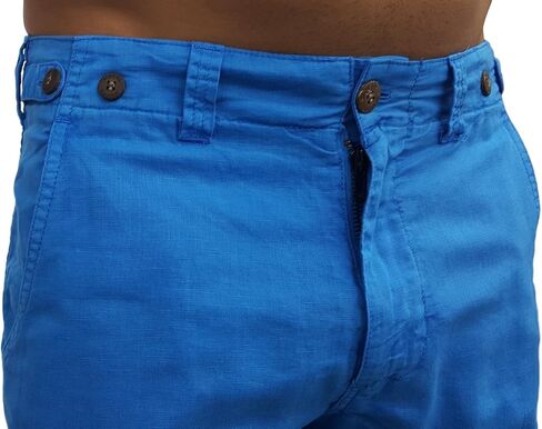 short fin Men's Linen Cargo Shorts in Saudi Arabia