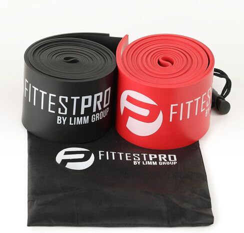 Muscle Compression Floss Bands - Tack and Flossing Bands for Mobility, Fitness, and Recovery - Best for Athletes, Therapy and Injury - Includes 2 Levels of Compression, Travel Pouch and Manual in Saudi Arabia