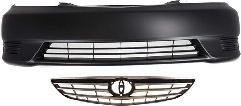 Garage-Pro Front Bumper Cover, Grille KIT For Toyota Camry 2005-2006 Primed Front in Saudi Arabia
