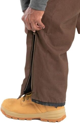 Berne Men's Heartland Insulated Washed Traditional Duck Bib Overall in Saudi Arabia