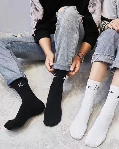 HubbyWifeyGifts Wedding Gifts for Couples, Wedding Crew Socks Bride and Groom Socks, Engagement and Honeymoon Essentials in Saudi Arabia
