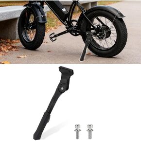 JERBOR Kickstand for Cycrown CycRun/CycRun Classic/CycHunter/CycHunter Pro/EB5 Mini E-Bike, Adjustable High Toughness Thickened Aluminium Alloy Kick Stand for Cycrown E-Bike Accessoires in Kuwait