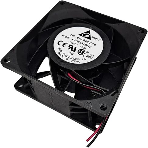 PFB0824DHE 24V 1.63a 9000 دورة في الدقيقة 132cfm 8038 80 * 80 * 38 مم 8 سم مروحة تبريد محورية in Kuwait