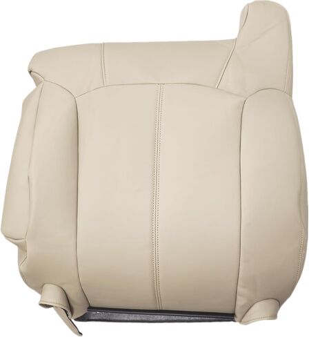 NLQR Front Driver & Passenger Side Bottom & Top Lean Back & Armrest Covers Replacement Seat Covers Light Tan Compatible with Chevy Tahoe Suburban 1999 2000 2001 2002 in Saudi Arabia