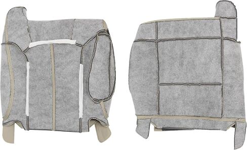 NLQR Front Driver & Passenger Side Bottom & Top Lean Back & Armrest Covers Replacement Seat Covers Light Tan Compatible with Chevy Tahoe Suburban 1999 2000 2001 2002 in Saudi Arabia