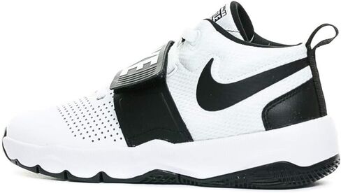 حذاء كرة السلة Nike Boy's Team Hustle D 8 (PS) لمرحلة ما قبل المدرسة، ملكي/أسود/أبيض، مقاس 11 للأطفال في الولايات المتحدة in Saudi Arabia