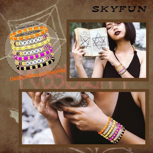 Christmas Bracelet for Women Elastic Stackable Letter Christmas Bracelets Bulk Clay Bead Bracelet Xmas Heishi Surfer Bracelets Set Y2K Party Jewelry Holiday Gifts in Saudi Arabia