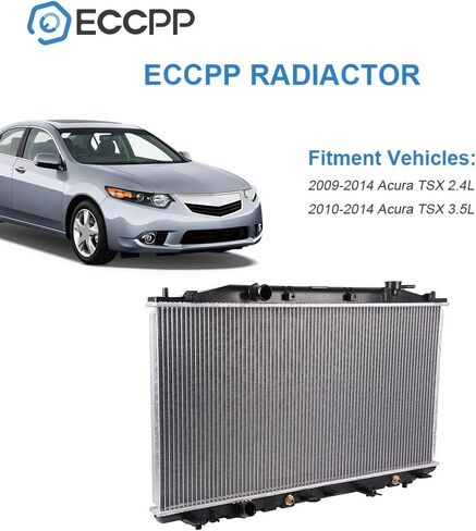 ECCPP Radiator CU13082 Replacement fit for 2009-2014 for TSX 2.4L CU13082 in Saudi Arabia