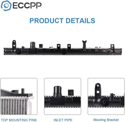 ECCPP Radiator CU13082 Replacement fit for 2009-2014 for TSX 2.4L CU13082 in Saudi Arabia