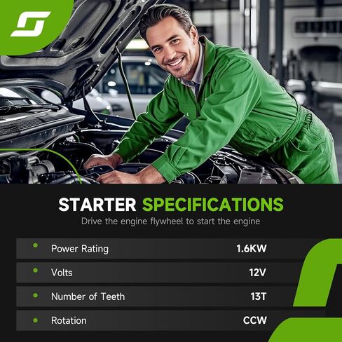 بداية جديدة متوافقة مع Toyota Camry 02-17، Highlander 04-18، Sienna 04-16، RAV4 06-18، Avalon 05-18، Solara 02-08، Lexus RX330 ES330 RX350 ES350 NX200t، Pontiac Vibe، Scion XB TC 17825 in Saudi Arabia