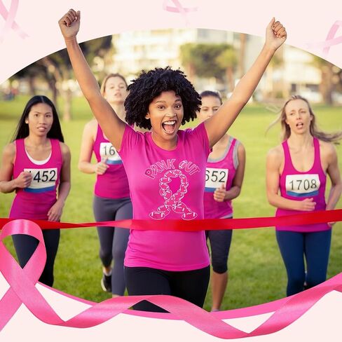 قمصان Pink Out Tackle لسرطان الثدي، قمصان ذات شريط وردي لكرة القدم، عناصر للتوعية بسرطان الثدي، هدية للنساء in Saudi Arabia