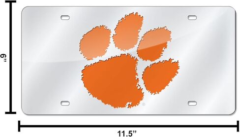 NCAA Laser Cut License Plate in Saudi Arabia