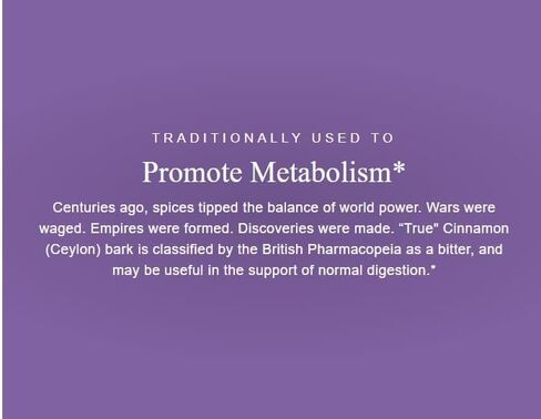 True Cinnamon (Ceylon) Oregon's Wild Harvest 60 Caps in Kuwait