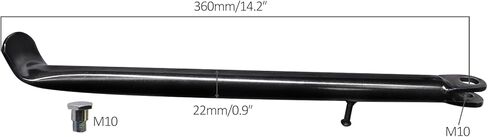 14" Kick Stand, Kickstand, Foot Side Support Stand, Universal for Dirt Pit Bike Motorcycle SDG SSR Taotao Coolster 70cc 90cc 110cc 125cc 140cc 150cc 200cc (360mm) in Kuwait