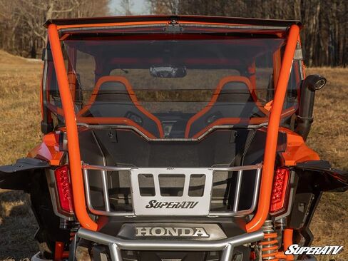 SuperATV Honda Talon 1000X-4 Rear Windshield | 4 Seater | Dark Tint in Saudi Arabia