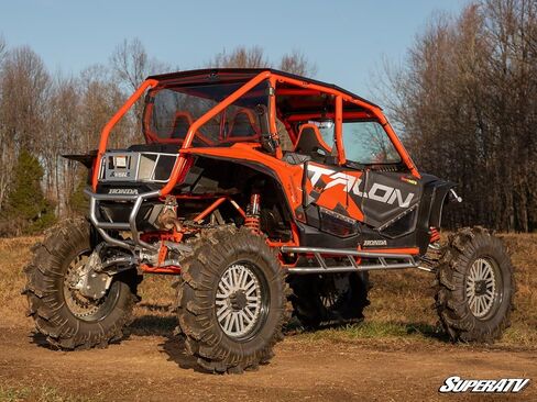 SuperATV Honda Talon 1000X-4 Rear Windshield | 4 Seater | Dark Tint in Saudi Arabia