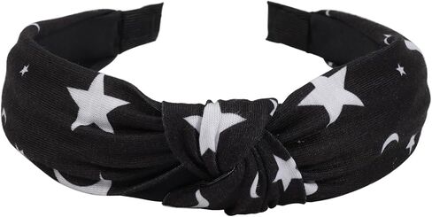 Lonext 4PCS Halloween Headbands for Women Knotted Headband with Spooky Ghost Pumpkin Corn Spider Skeleton Halloween Hair Accessories for Girls in Kuwait