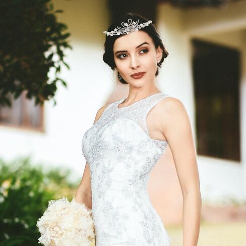 Beaupretty Swan Tiara White Swan Crown لؤلؤة التاج كريستال الملكة هالة حجر الراين الشعر مجوهرات مسابقة الزفاف حفلة موسيقية الأميرة لحفل زفاف عيد ميلاد حفلة موسيقية عرض in Saudi Arabia
