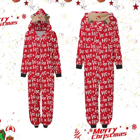 Family Christmas Pajamas Matching Sets Onesie Xmas Snowflake Print PJs Set Long Sleeves Holiday Family Sleepwear in Saudi Arabia