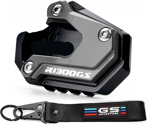 Jininghaibo متوافق مع R1300GS R1300 GS ADVENTURE Option 719 2025 دراجة نارية حامل جانبي للقدم مسند مسند وسادة تكبير (Black-R1300GS) in Kuwait