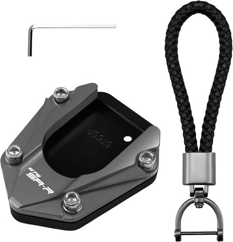 ل CFMOTO 675SR 675SRR 675 SR 675SR-R 2024 2025 مسنده قاعدة لوحة حامل دراجة نارية وسادة ومجموعة المفاتيح (الأزرق) in Saudi Arabia
