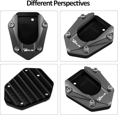 ل CFMOTO 675SR 675SRR 675 SR 675SR-R 2024 2025 مسنده قاعدة لوحة حامل دراجة نارية وسادة ومجموعة المفاتيح (الأزرق) in Saudi Arabia