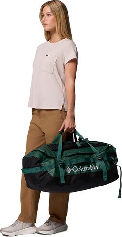 Columbia Unisex Landroamer 60L Duffel, Rain Forest/Black, One Size in Saudi Arabia