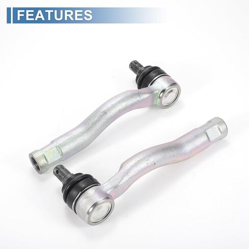 X AUTOHAUX 2pcs Front Outer Tie Rod Ends Kit Suspension Steering Tie Rod End for Toyota Land Cruiser 1998-2002 for Lexus LX470 1998-2002 No.4504769100/4504669195 in Saudi Arabia