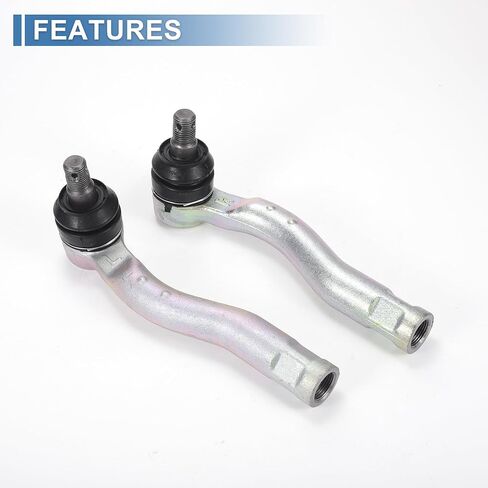 X AUTOHAUX 2pcs Front Outer Tie Rod Ends Kit Suspension Steering Tie Rod End for Toyota Land Cruiser 1998-2002 for Lexus LX470 1998-2002 No.4504769100/4504669195 in Saudi Arabia