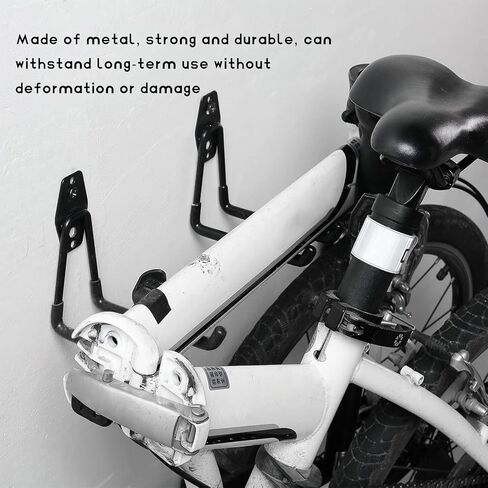 Garage Hooks, Wall Mount Heavy-Duty J-Hook with Anti-Slip Coating, Utility Steel Wall Storage Hanger for Hanging Power Cable Bike Hose Garden Tools, Car Accessories in Saudi Arabia
