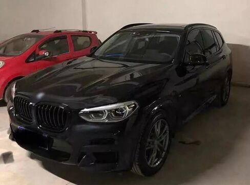 2 قطعة يناسب BMW X5 2014-2018 الألومنيوم سقف السكك الحديدية رف الجانب غطاء شريط السكك الحديدية in Saudi Arabia