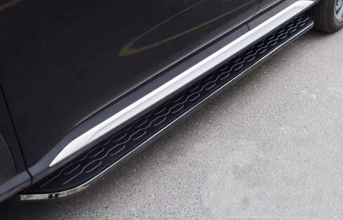 Fit for 2024 2025 GMC Acadia Running Boards Side Steps Nerf Bar Accessories （Suitable for Gasoline Models ） in Saudi Arabia