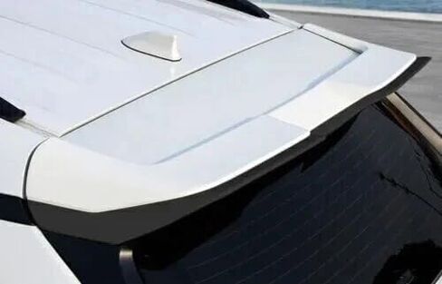 جناح خلفي سبويلر يناسب 2019-2025 RAV4 من ألياف الكربون الحقيقية على شكل حرف V جناح خلفي سبويلر خلفي in Saudi Arabia