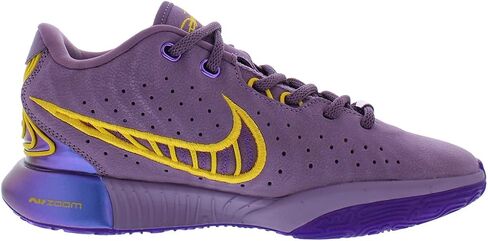 NIKE Lebron XXI Freshwater Big Kids' Basketball Shoes (FZ7189-500, Violet Dust/Purple Cosmos/University Gold) Size 7 in Saudi Arabia