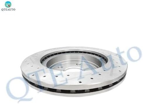 PM Auto Front 336mm Drilled Slotted Disc Brake Rotors Replacement For 2011-2018 RAM 1500 in Saudi Arabia