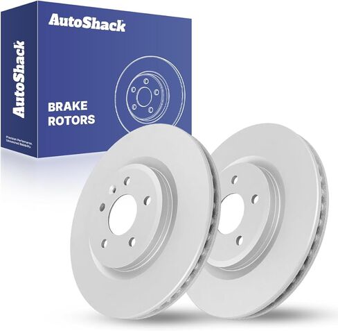 AutoShack Front Brake Rotors | Replacement For 2009-2019 Ford Flex 2010-2019 Taurus 2011-2019 Explorer 2009-2012 Lincoln MKS 2010-2019 MKT 2.0L 2.3L 3.5L 3.7L V6 AWD FWD | 2-PC Set in Saudi Arabia