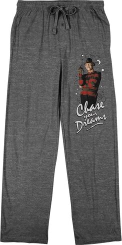 Nightmare on Elm Street Freddy Krueger Chase Your Dreams Men's Graphite Heather Sleep Pajama Pants in Saudi Arabia