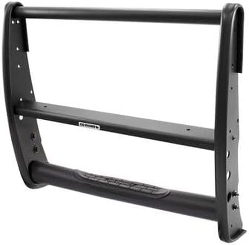 Go Rhino 3100 Series Center Grill Guard | Mild Steel, Textured Black | 3298T | Fits 2021-2024 Ford F-150 (Excludes Harley Davidson and All Models with Active Park Assist, Adaptive Cruise Control) in Saudi Arabia